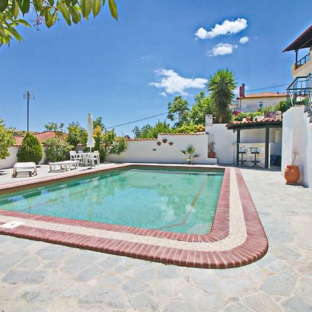 Maisonette With Sea View & Pool Vila Palioúrion Exterior foto