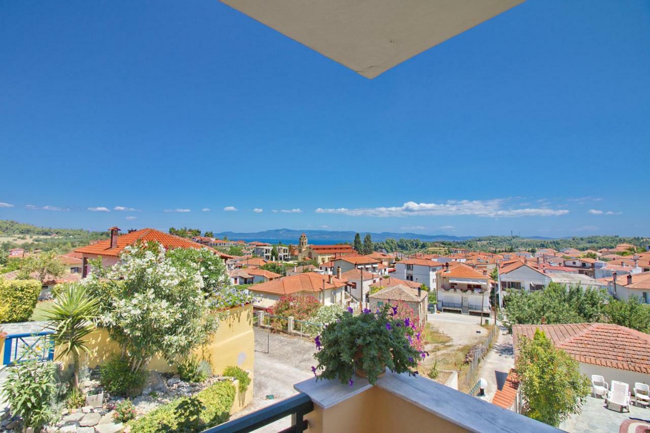 Maisonette With Sea View & Pool Vila Palioúrion Exterior foto
