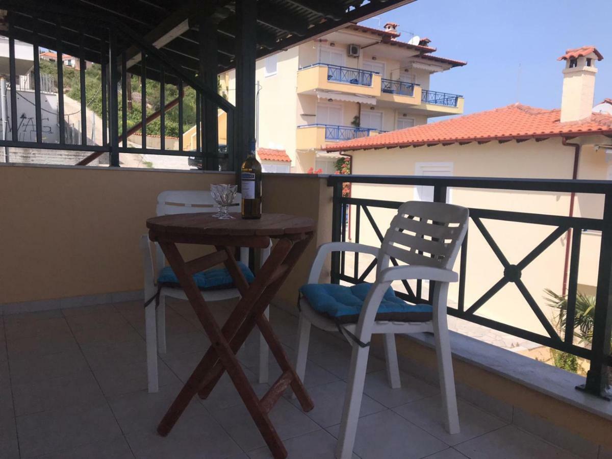 Maisonette With Sea View & Pool Vila Palioúrion Exterior foto