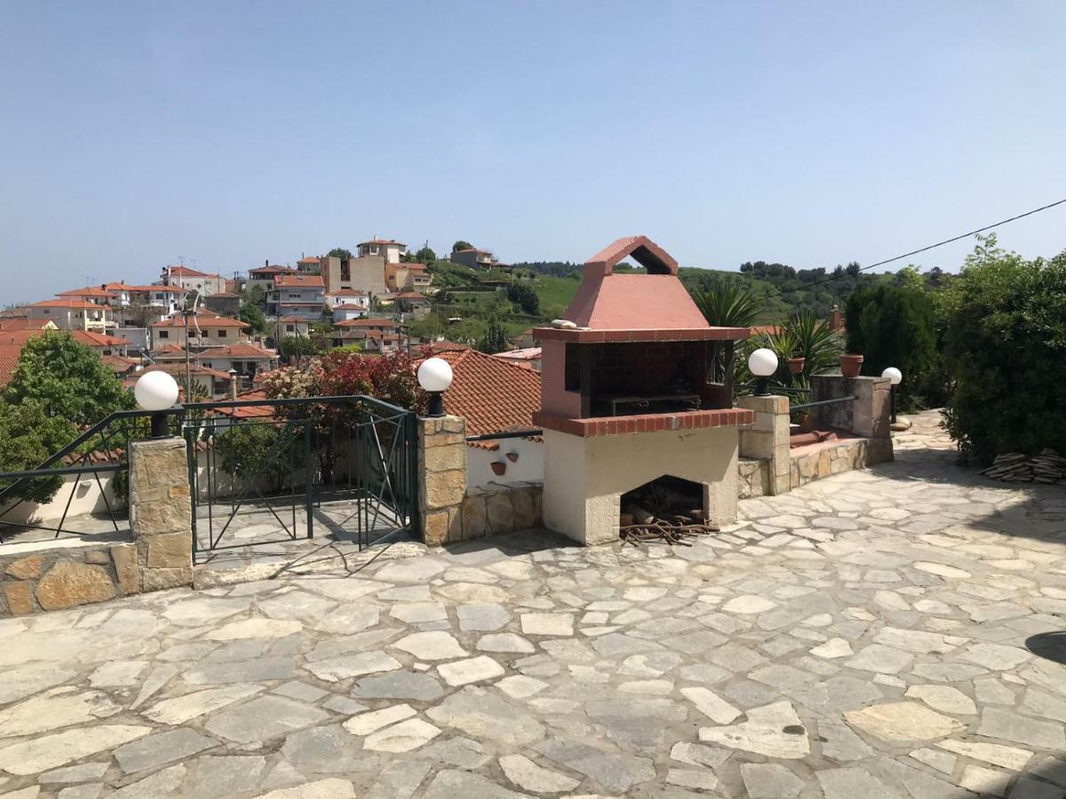 Maisonette With Sea View & Pool Vila Palioúrion Exterior foto