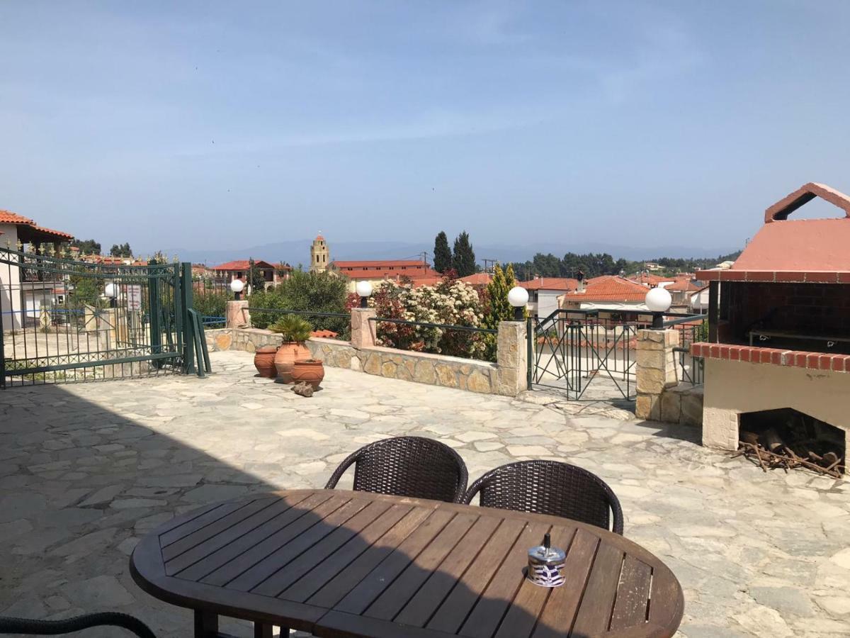 Maisonette With Sea View & Pool Vila Palioúrion Exterior foto