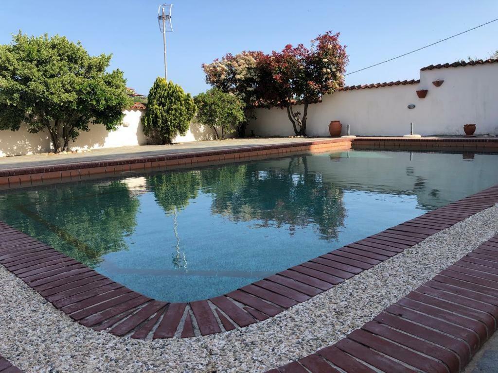 Maisonette With Sea View & Pool Vila Palioúrion Exterior foto